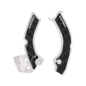 Paratelaio ACERBIS X-Grip bianco/nero per TRIUMPH