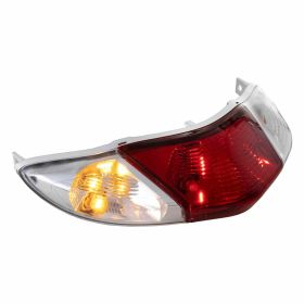 Fanale posteriore PIAGGIO vetro rosso/trasparente omologazione europea senza lampadine