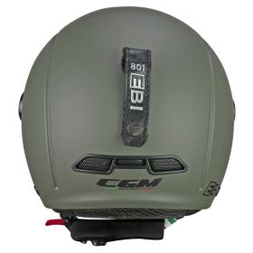 Casco Omologato Sci e E-Bike CGM 801A EBI MONO Verde Opaco