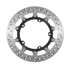Disque de frein avant NG Racing droit/gauche 5 trous 10,25 mm pour TRIUMPH