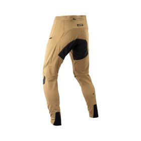 Pantaloni MTB LEATT Gravity 3.0 tecnici marrone slim tessuto elasticizzato