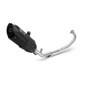 MIVV Suono Vollauspuff Schwarz für YAMAHA YZF R125 2014-2018
