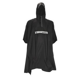 ACERBIS Schwarzer Regenponcho