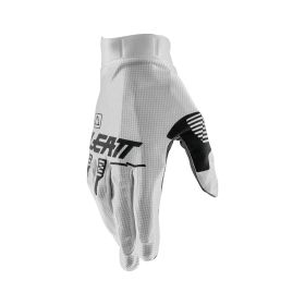 LEATT Moto 1.5 Kids gloves white black grey ultra-lightweight