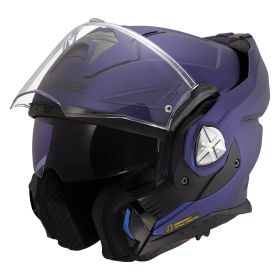 Casco Modulare Reversibile LS2 FF901 ADVANT-X Solid Blu Navy Opaco