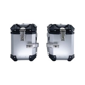 Valises latérales moto GPR ALPI-TECH aluminium 38/38L sans supports latérales