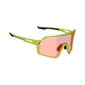LEATT RideViz Pro Iriz Cryztal Sonnenbrille Gelb Small Rote Linse 13%