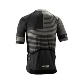 Maillot LEATT Endurance 3.0 MTB noir tissu X-Flow fermeture éclair YKK 3 poches