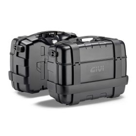 GIVI TREKKER LITE Side Luggage Kit black 33L for MORINI X-CAPE
