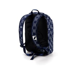 100% Skycap Luis Backpack Blue White 13 Liters 2 Compartments Glasses Laptop Holder