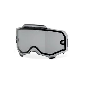 Lentilles doubles fumées de remplacement avec aérations pour masque 100% Armega Armatic