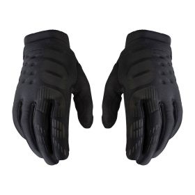 Motocross Gloves 100% BRISKER Black