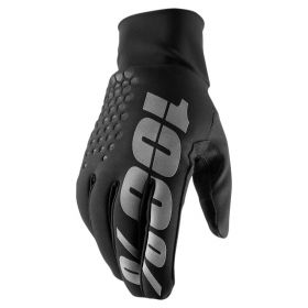 Motocross Gloves 100% HYDROMATIC BRISKER Waterproof Black