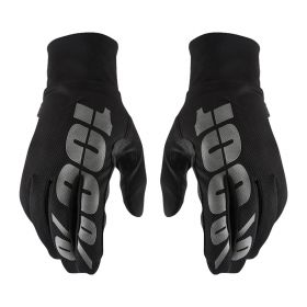 Motocross Handschuhe 100% HYDROMATIC Wasserdicht Schwarz