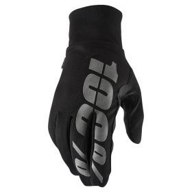 Motocross Handschuhe 100% HYDROMATIC Wasserdicht Schwarz