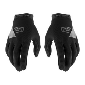 Motocross Gloves 100% RIDECAMP Black