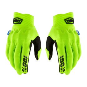 Guanti Motocross 100% COGNITO SMART SHOCK Giallo Fluo Nero