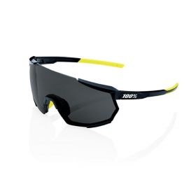 Sunglasses 100% Racetrap 3.0 Glossy Black Smoke Lens