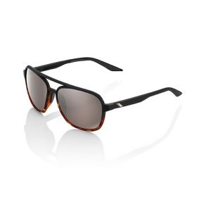 Sunglasses 100% Konnor Brown Silver Hiper Lens