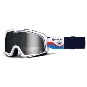 Motocross Goggle 100% Barstow Lucien Silver Mirror Lens