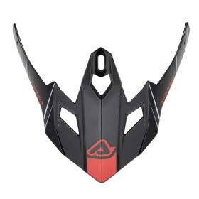 Frontino casco rosso/nero ACERBIS per casco bambino PROFILE