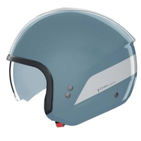Casco jet urbano NOLAN N20-2 Dolce Vita 350 blu bianco