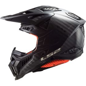 Casco Motocross LS2 MX703 X-FORCE CARBON Solid Lucido