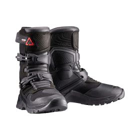 Stivali moto LEATT ADV X-Flow 7.5 Short nero chiusura SideLock