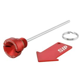 SIP eloxierte matte rote Motoröl-Einfüllschraube für Vespa LX/S i.e