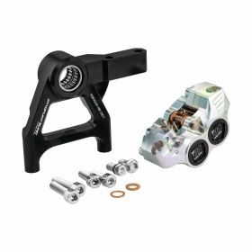 Kit freni OTTOPUNTOUNO New Era radiale argento D.10mm interasse 84mm