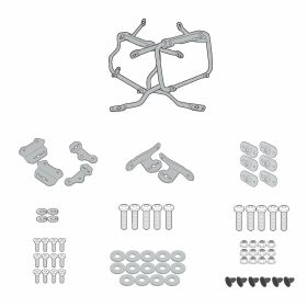 Portavaligie laterale KAPPA KL One-Fit Monokey Cam-Side per KTM