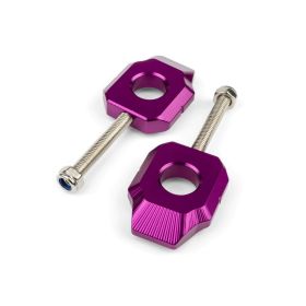 STR8 Purple Chain Tensioner Pair DERBI 15mm