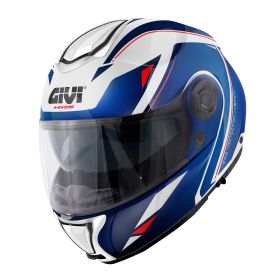 GIVI X26 Square Modular helmet white blue red