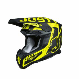 JUST1 J22-F YOUTH FALCON Motocross Helmet titanium/black/fluorescent yellow