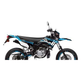 Kit grafiche deco Stage6 blu per Yamaha Dt 50