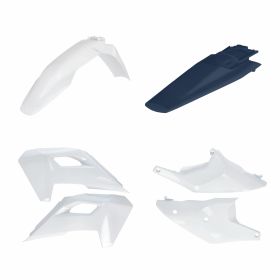 Kit carene 6 pezzi ACERBIS bianco/nero per HUSQVARNA