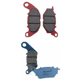 Plaquettes de frein Brembo avant frittées 07YA52SA arrière céramique carbone 07YA53CC