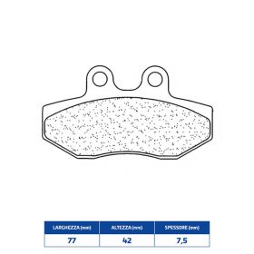 CL BRAKES 3031SC Bremsbeläge Paar gesinterte Verbindung