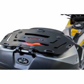 ISOTTA Gepäckträger für Topcase mit enthaltenen Halterungen für Moto Guzzi Stelvio