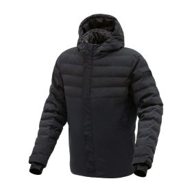 Piumino eco TUCANO URBANO TOPFIVE HYDROSCUD nero laminato con protezioni