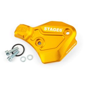 Coperchio pompa olio STAGE6 alu giallo AM6
