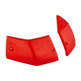 Kit vetro frecce SIEM anteriore/posteriore rosso per Vespa PX80/200/PE