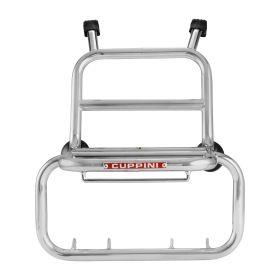 Portapacchi anteriore CUPPINI cromato 17x23cm per Vespa GTS/GTS Super