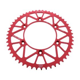 JT Crown 52 Zähne Teilung 520 rotes Aluminium JTA897.52RED