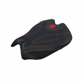 Seat cover Argenta Ultragrip BL with logo for DUCATI panigale v4