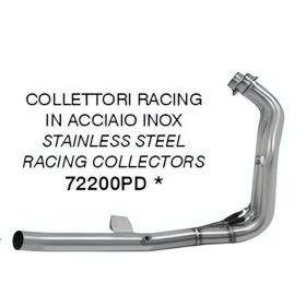 ARROW stainless steel racing collector for Yamaha Teneré 700