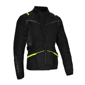 ACERBIS Dual Road wasserdichte Jacke Polyester genehmigt x-travel schwarz/gelb