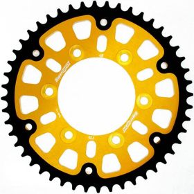 CORONA SUPERSPROX STEALTH RST NERO ORO 735 PASSO 520 - Z 48 DENTI GOLD