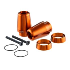 SIP SERIES PORDOI Handlebar Weights Orange D.38mm for Vespa GTS/GTS Super