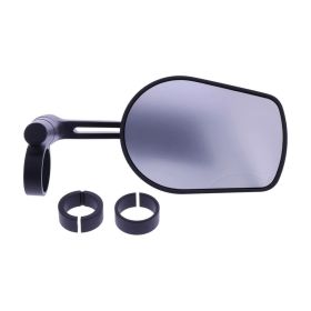 DAYTONA left bar end mirror approved black aluminum 89474